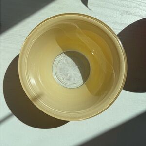 Pyrex Vintage Tan Glass Bowl